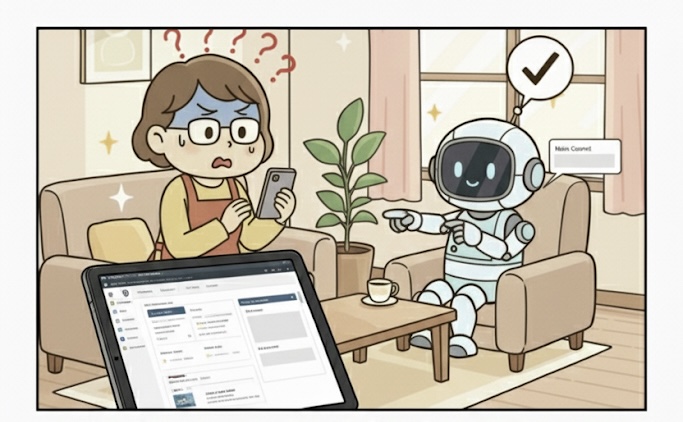 白い背景に薄い灰色が出て困惑する主婦